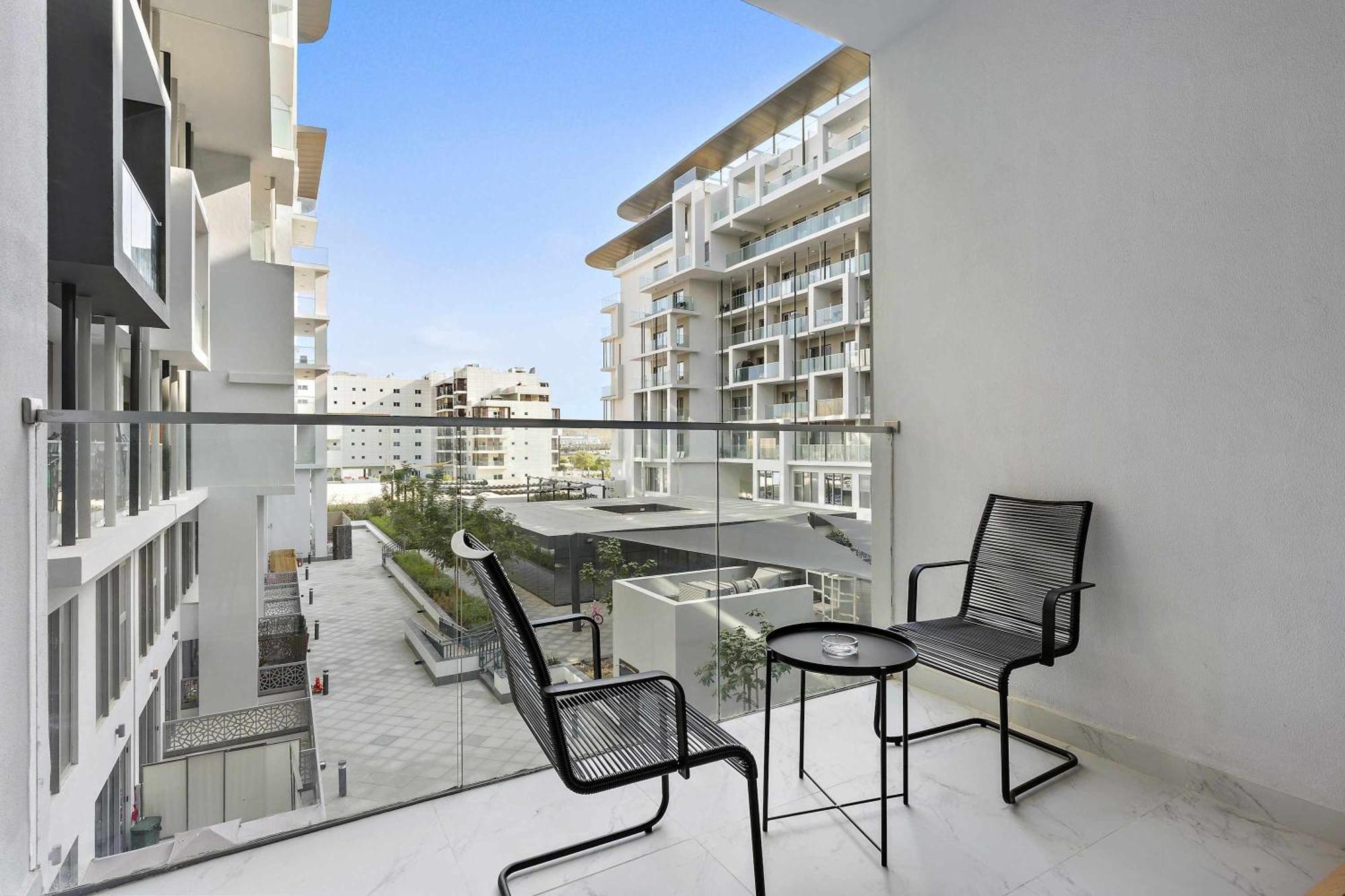Silkhaus Chic Studio Near Masdar City Park Abu Dhabi Exterior foto