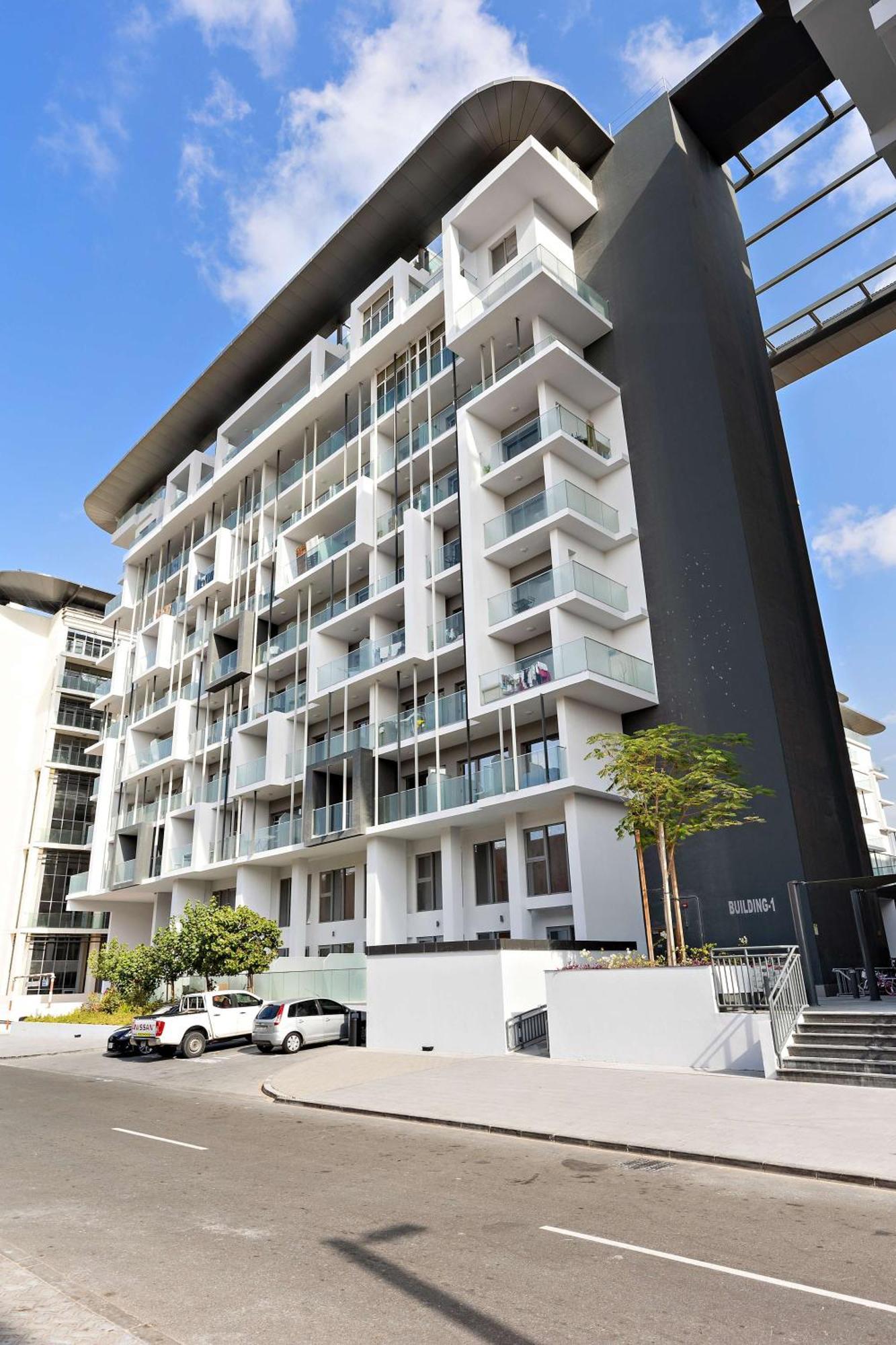 Silkhaus Chic Studio Near Masdar City Park Abu Dhabi Exterior foto